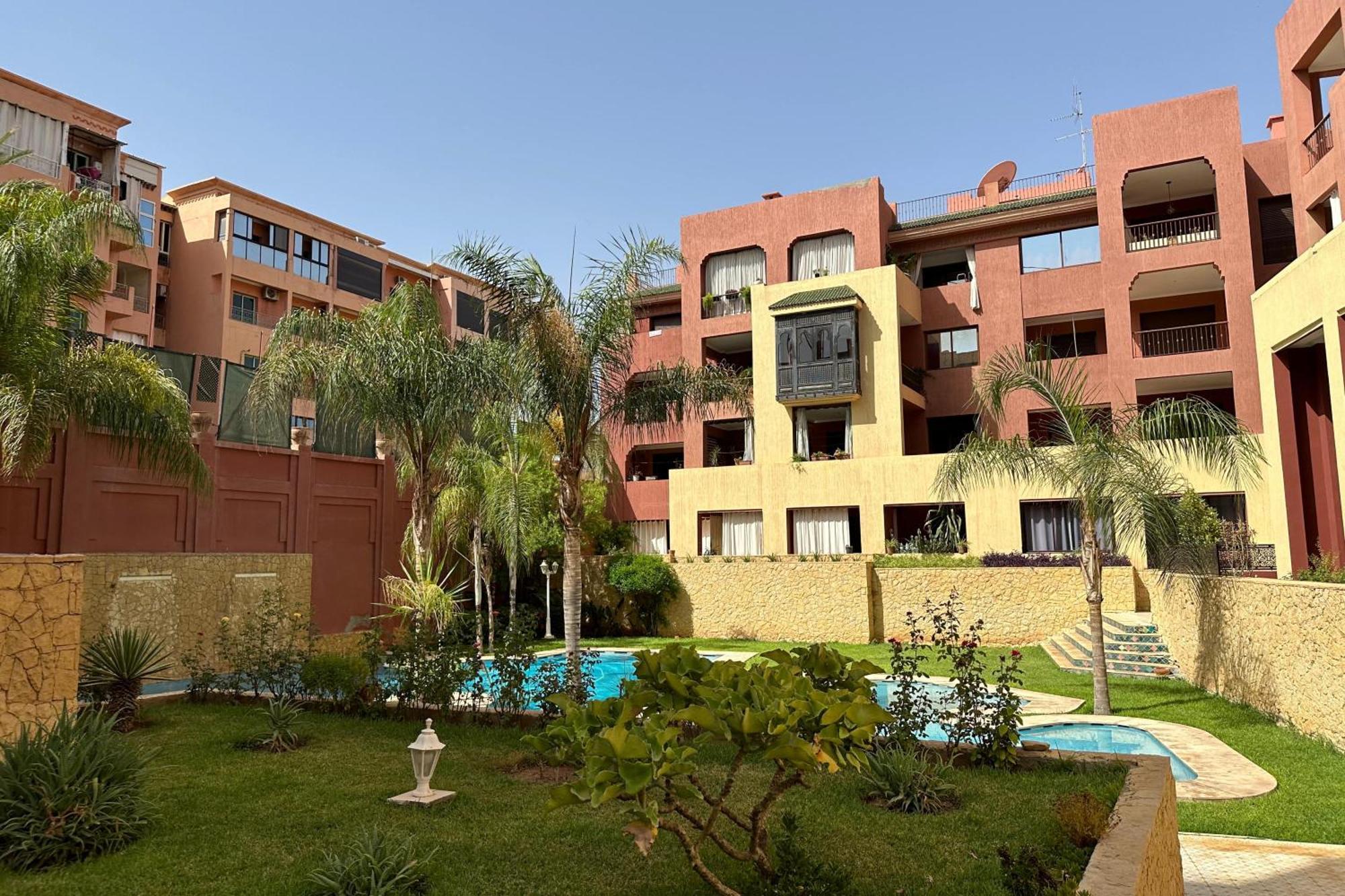 Appartement Calme, Gueliz Marrakesh Esterno foto